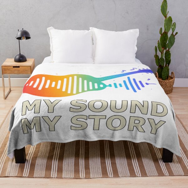 Item preview, My Sound, My Story – Acoustic Guitar Art for Passionate Guitarists designed and sold by Globalcitytees.