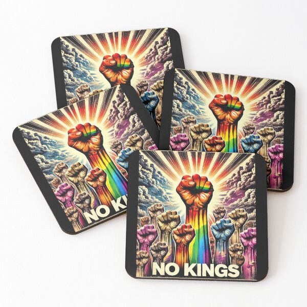 Item preview, no kings no oligarchs designed and sold by TEEJAMBOREE.