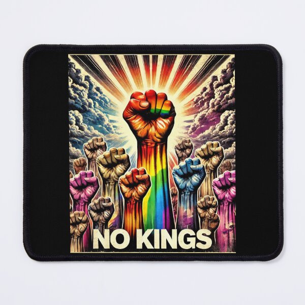 Item preview, no kings no oligarchs designed and sold by TEEJAMBOREE.