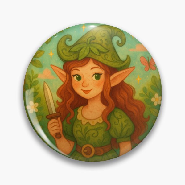Item preview, Cottagecore Fairy Elf designed and sold by cloud9create.