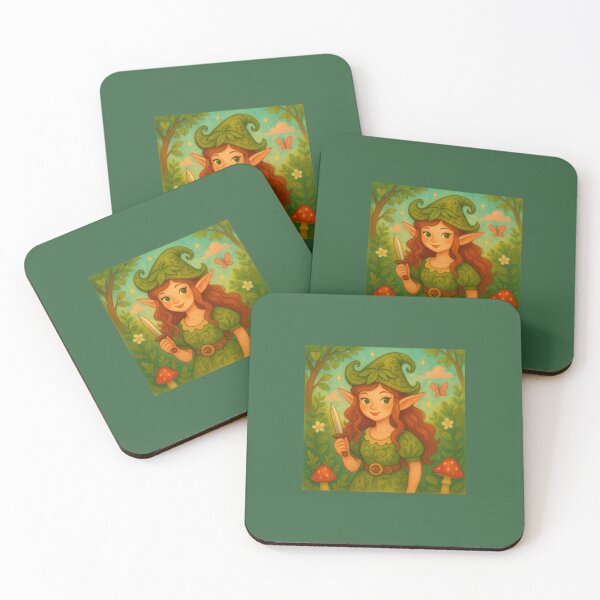 Item preview, Cottagecore Fairy Elf designed and sold by cloud9create.