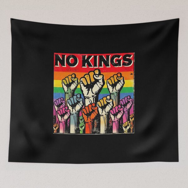 Item preview, no kings no oligarchs designed and sold by TEEJAMBOREE.