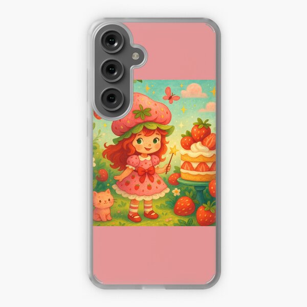 Item preview, Cottagecore Strawberry Shortcake designed and sold by cloud9create.