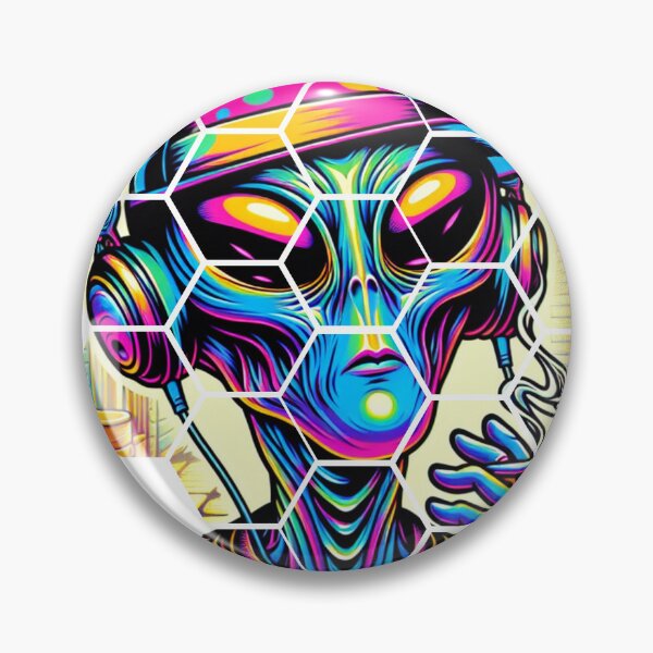Artikelvorschau, Lowkey Alien – Street Art Vibes entworfen und verkauft von FunkyThreadsCo.