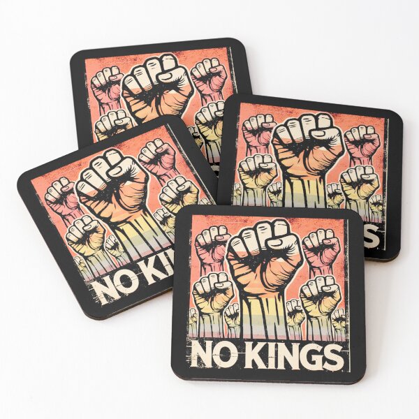 Item preview, no kings no oligarchs designed and sold by TEEJAMBOREE.