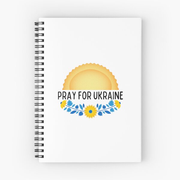 Item preview, Pray for Ukraine - Sunflower and Perogie Design, Black Font - Varenyky/Pierogi/Perogy designed and sold by ROB604.