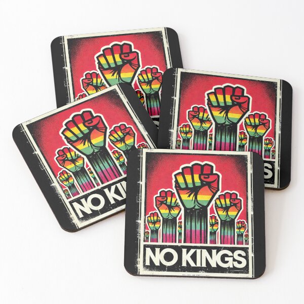 Item preview, no kings no oligarchs designed and sold by TEEJAMBOREE.