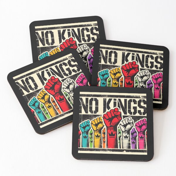 Item preview, no kings no oligarchs designed and sold by TEEJAMBOREE.