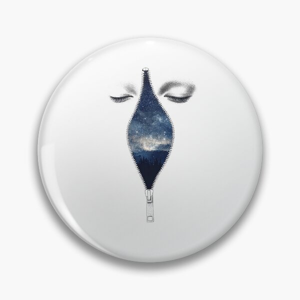 Item preview, Unzip the Universe – Surreal Galaxy Face Concept Art designed and sold by Alphakenon.