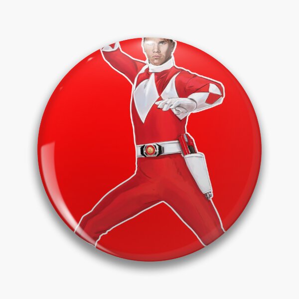 Item preview, Rocky el Ranger Rojo de MMPR Temporada #2 designed and sold by Perry Family Art Collective.