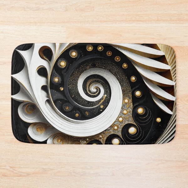 Item preview, Colorful Abstract Fibonacci Art 140 designed and sold by Vicky Brago-Mitchell®.