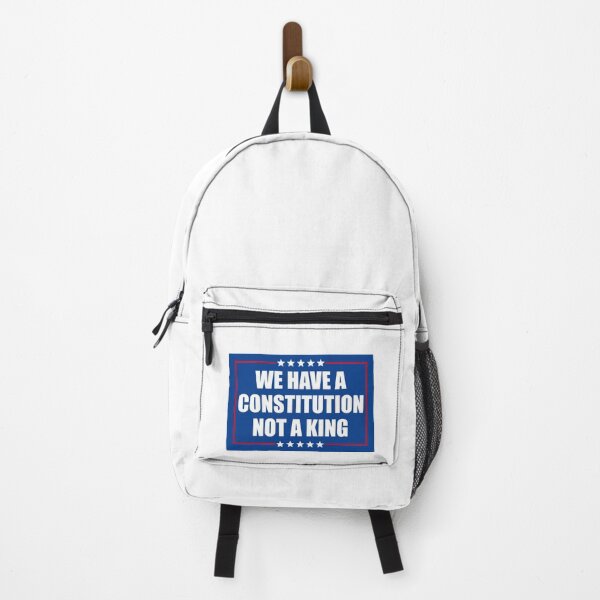 Item preview, We Have a Constitution Not a King - No Kings designed and sold by PixVib.