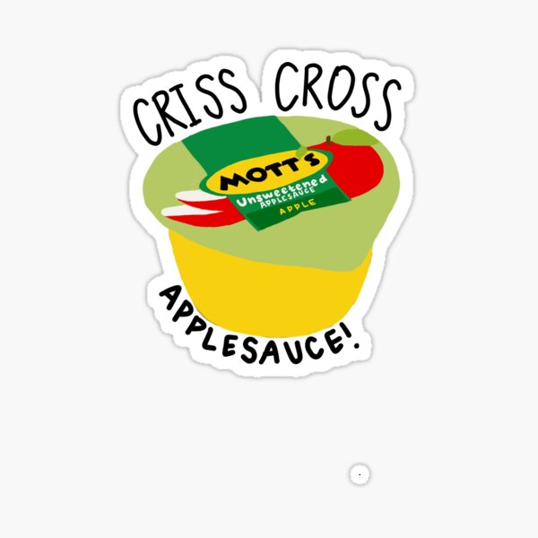 Item preview, Criss Cross Applesauce designed and sold by shirleeannw.