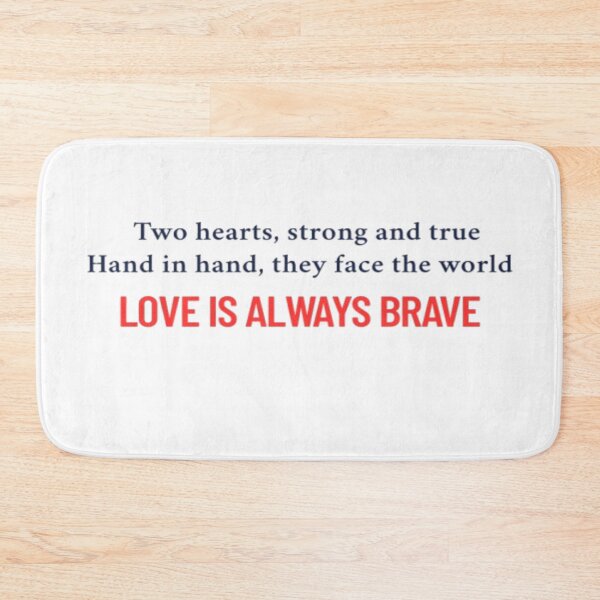 Item preview, Love Is Always Brave designed and sold by InspiredCreatives.