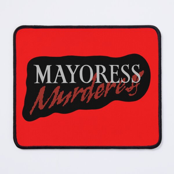 Item preview, Ginny and Georgia Georgia Mayoress Murderess logo on black background designed and sold by sloppydesignss.