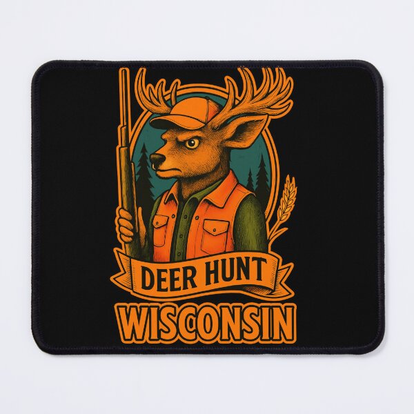 Item preview, Deer Hunt Wisconsin designed and sold by CampGoForBeer.