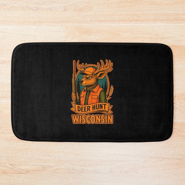 Item preview, Deer Hunt Wisconsin designed and sold by CampGoForBeer.
