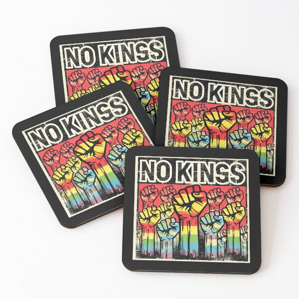 Item preview, no kings no oligarchs designed and sold by TEEJAMBOREE.