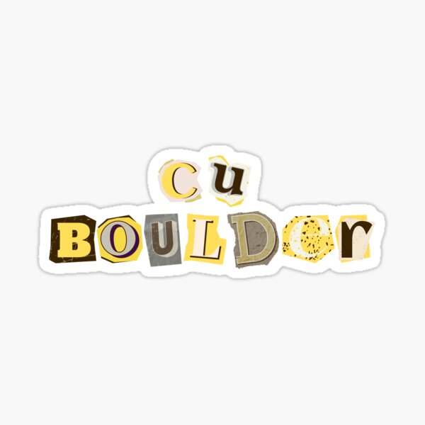 Aperçu de l'œuvre Université du Colorado à Boulder créée et vendue par viralcollage.