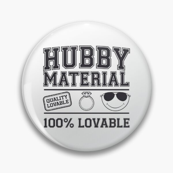 Item preview, Hubby Material - Funny Husband Quality Illustration designed and sold by HustleBossLady247.