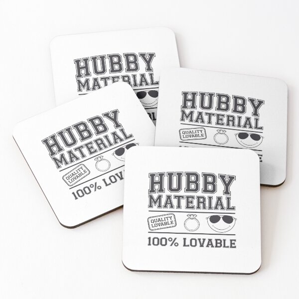 Item preview, Hubby Material - Funny Husband Quality Illustration designed and sold by HustleBossLady247.