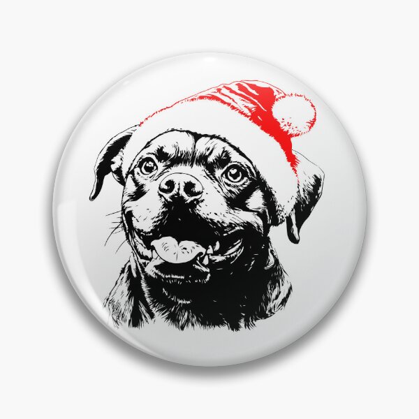 Item preview, Santa Bordeaux Charm designed and sold by JollyCritters.