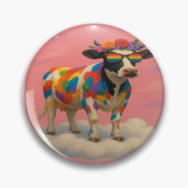 Item preview, Rainbow Cow designed and sold by KaoticMindZ.
