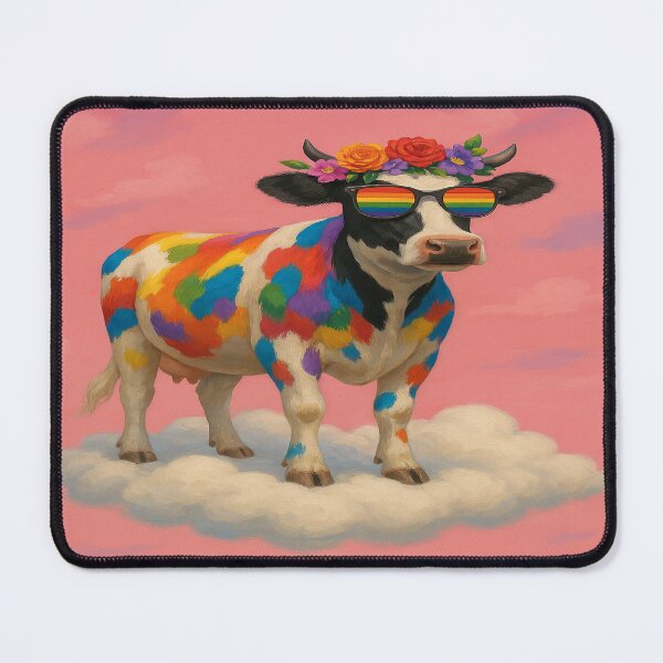 Item preview, Rainbow Cow designed and sold by KaoticMindZ.