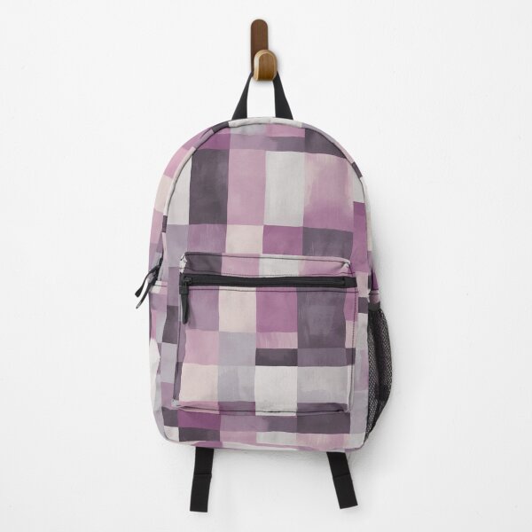Item preview, Purple pink light grey geometric pattern in watercolor colors designed and sold by angel-cat-22.