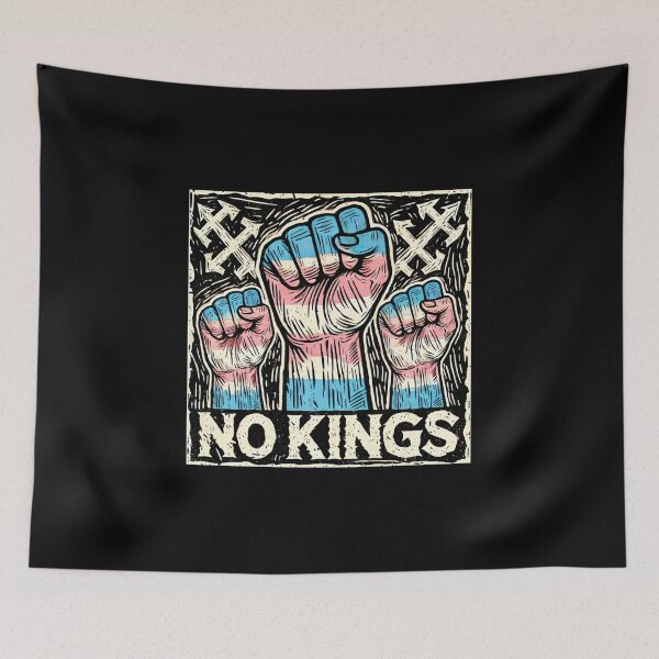Item preview, no kings no oligarchs designed and sold by TEEJAMBOREE.