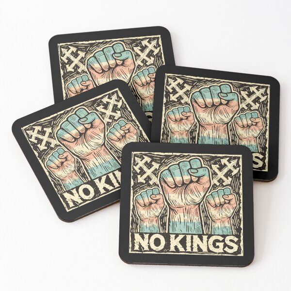 Item preview, no kings no oligarchs designed and sold by TEEJAMBOREE.