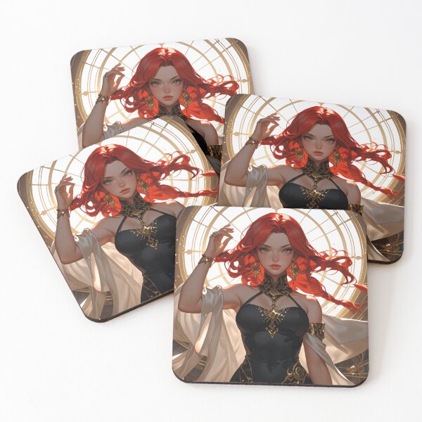 Item preview, A Red Haired False Divinity designed and sold by SolarLove1.