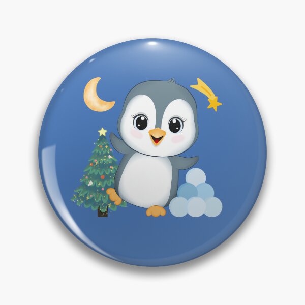 Item preview, Cute penguin and snowballs designed and sold by BritishDelights.