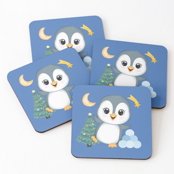 Item preview, Cute penguin and snowballs designed and sold by BritishDelights.