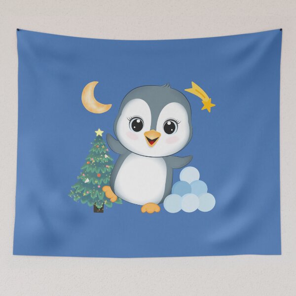Item preview, Cute penguin and snowballs designed and sold by BritishDelights.