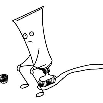 Artwork thumbnail, Toothpaste by SilverOne3