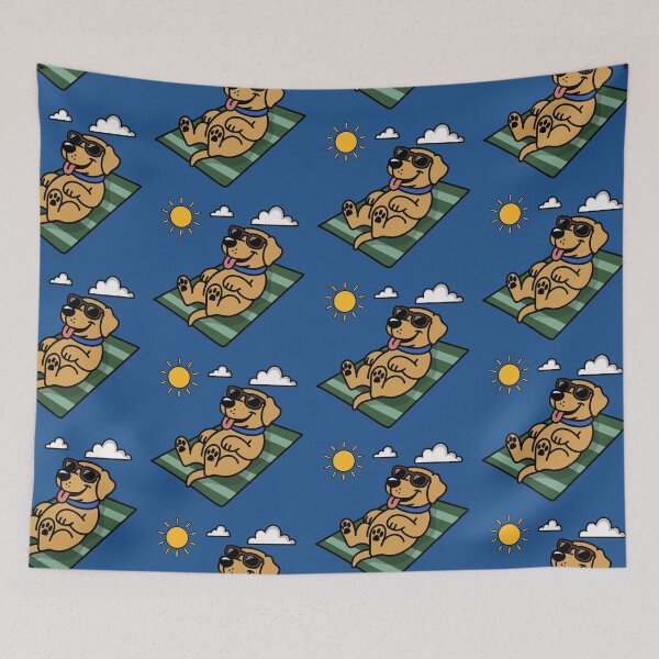 Item preview, Sunbathing Lab designed and sold by reddogbuckeye.