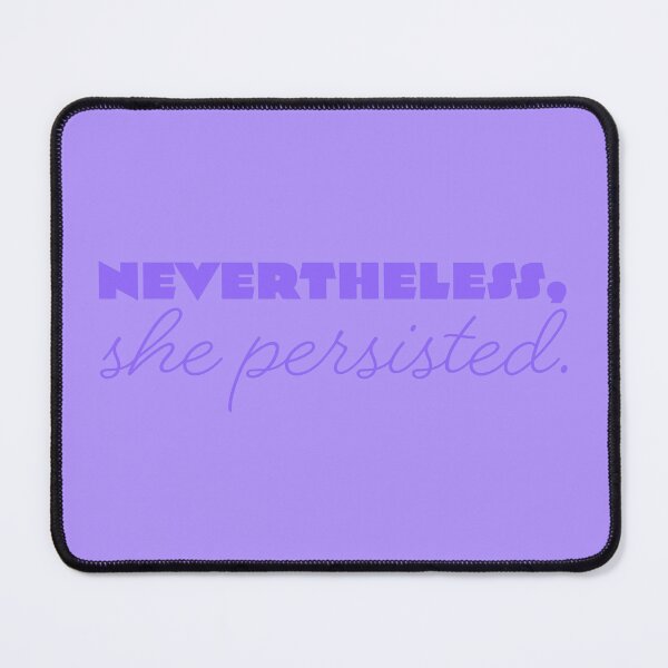 Item preview, She Persisted - Periwinkle designed and sold by sillyjess.