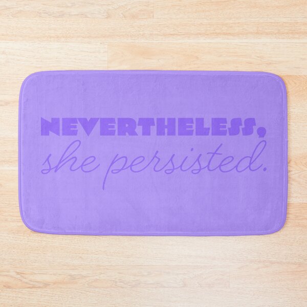 Item preview, She Persisted - Periwinkle designed and sold by sillyjess.
