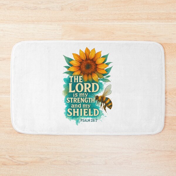 Item preview, The Lord is my Strength and my Shield - Psalm 28:7 Christian  designed and sold by GoodwillDesigns.