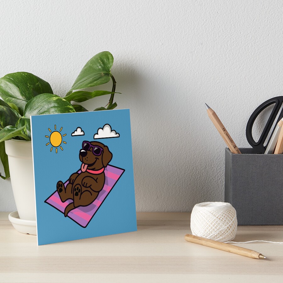 Item preview, Art Board Print designed and sold by reddogbuckeye.