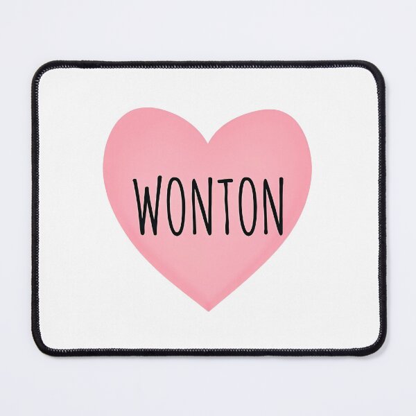 Item preview, I Heart Wonton  designed and sold by CharmStudio.