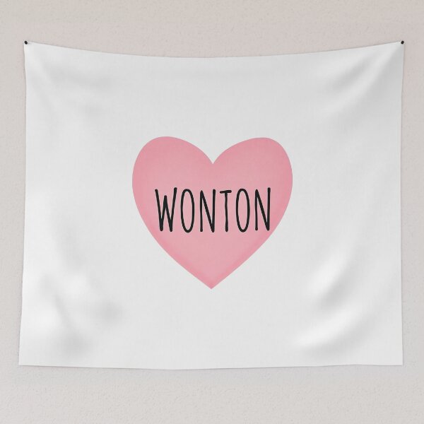 Item preview, I Heart Wonton  designed and sold by CharmStudio.