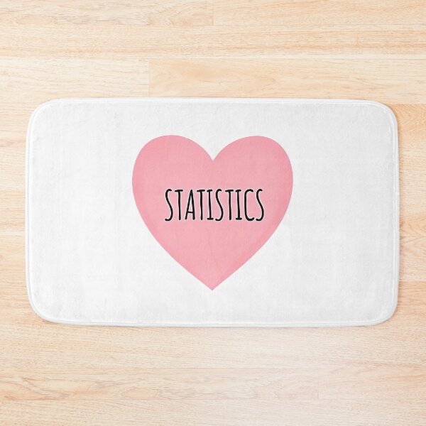 Item preview, I Heart Statistics  designed and sold by CharmStudio.