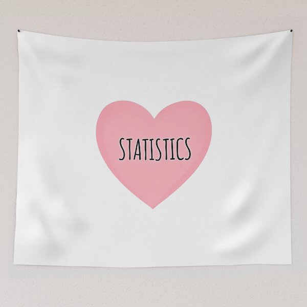 Item preview, I Heart Statistics  designed and sold by CharmStudio.