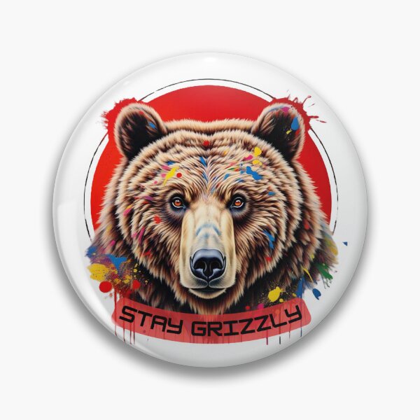 Item preview, Stay Grizzly designed and sold by AngryGrizzlyMiniPainting.