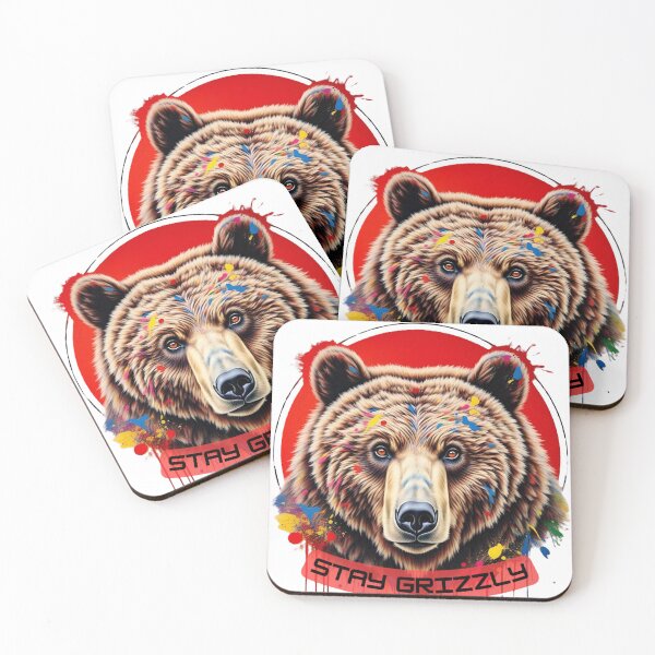 Item preview, Stay Grizzly designed and sold by AngryGrizzlyMiniPainting.