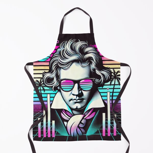Item preview, Portrait, Beethoven Art - Vaporwave Style designed and sold by The Great Art.