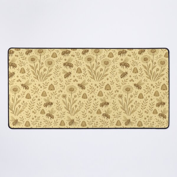 Item preview, Bees And Daisys - Botanial Drawings designed and sold by TooLazyToBrand.