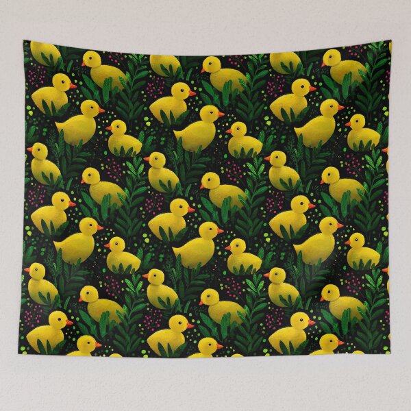 Item preview, Abstract Ducks pattern designed and sold by LittleShopOrion.